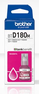 Brother BTD180M Magenta Genuine Ink Bottle thumbnail 1