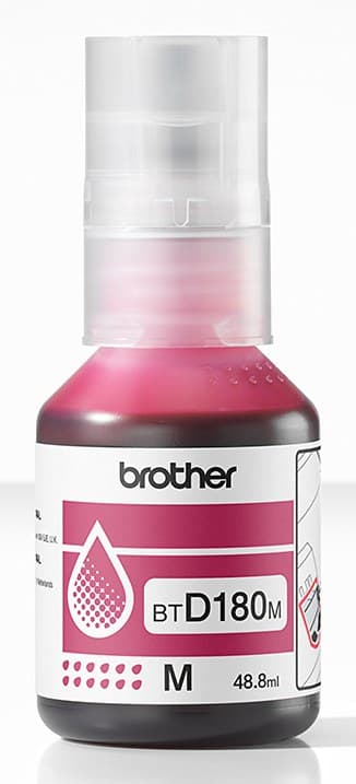 Brother BTD180M Magenta Genuine Ink Bottle - Image 2