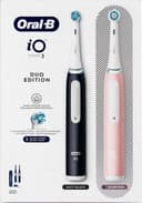 Oral-B iO3 Electric Toothbrush Duo Pack Matt Black & Blush Pink thumbnail 1