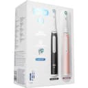 Oral-B iO3 Electric Toothbrush Duo Pack Matt Black & Blush Pink thumbnail 4