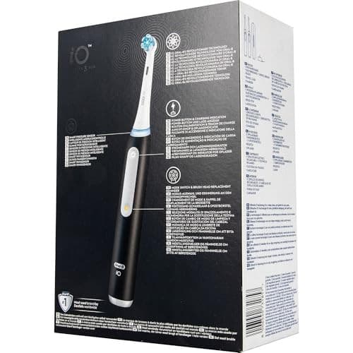 Oral-B iO3 Electric Toothbrush Duo Pack Matt Black & Blush Pink - Image 6