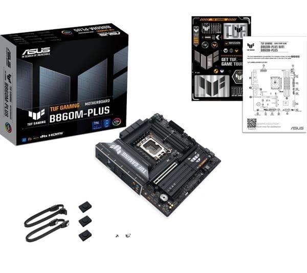 ASUS TUF Gaming B860M-PLUS Intel B860 LGA1851 DDR5 Micro-ATX Motherboard - Image 2