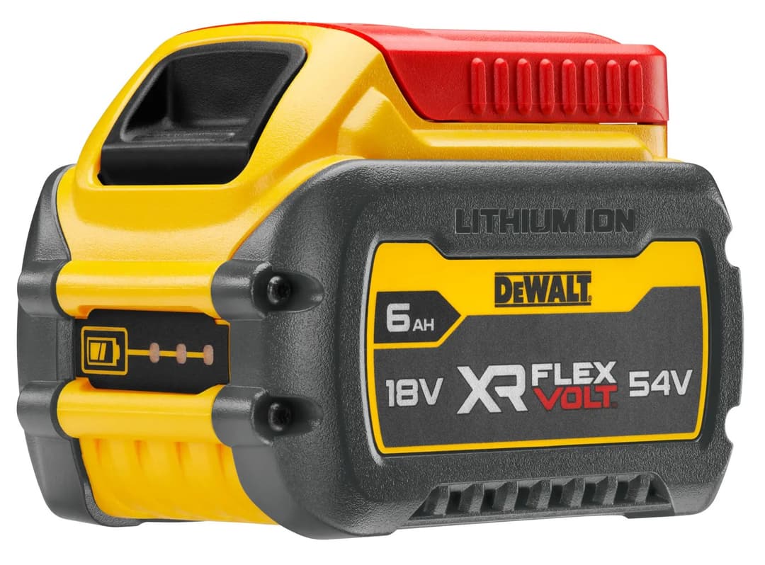 DEWALT DCB546 XR FLEXVOLT 18V/54V 6.0Ah Li-Ion Battery - Yellow & Black - Image 3
