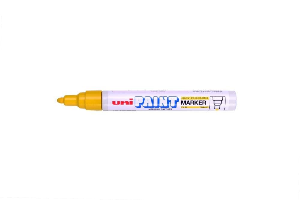 uni-ball PX-20 12 Pack Yellow Paint Marker Medium Nib 2-3 mm