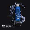iStorage datAshur PRO 4 GB | Secure Flash Drive | FIPS 140-2 Level 3 Certified| NLNCSA DEP-V Certified | NATO Restricted Certified |AES-XTS 256-bit Hardware Encryption | PIN protected | Dust/Water Resistant thumbnail 3