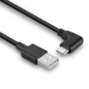 Lindy 1m USB 2.0 Type A to Right-Angled USB-C Cable thumbnail 3