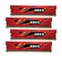 32GB G.Skill DDR3 PC3-17000 2133MHz Ares Series Low Profile (11-13-13-31) Red Quad Channel kit 4x8GB thumbnail 1