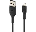 BELKIN Braided Lightning to USB-A Cable 1m Black thumbnail 1