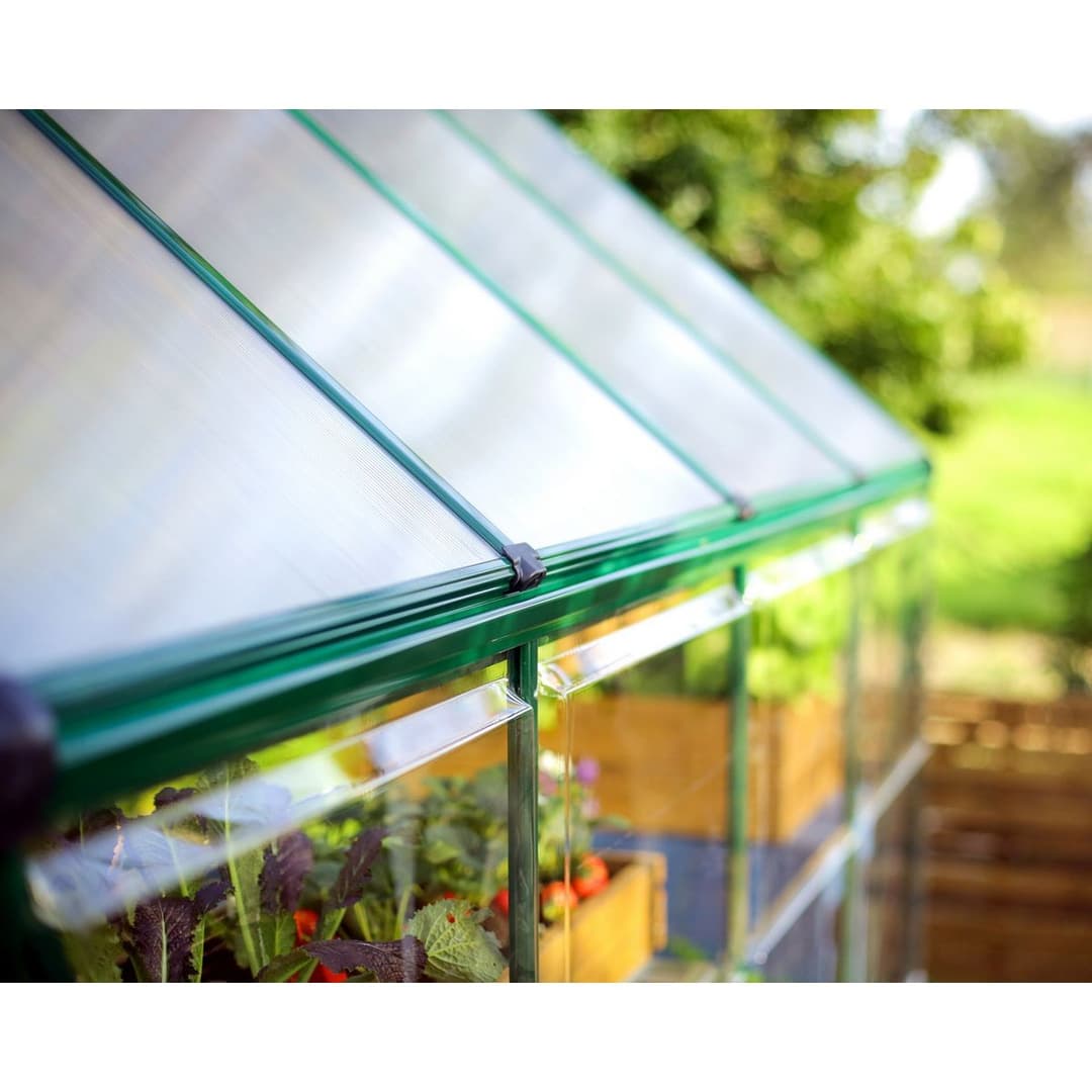 Palram Canopia Hybrid Green Greenhouse - 6 x 6ft - Image 4