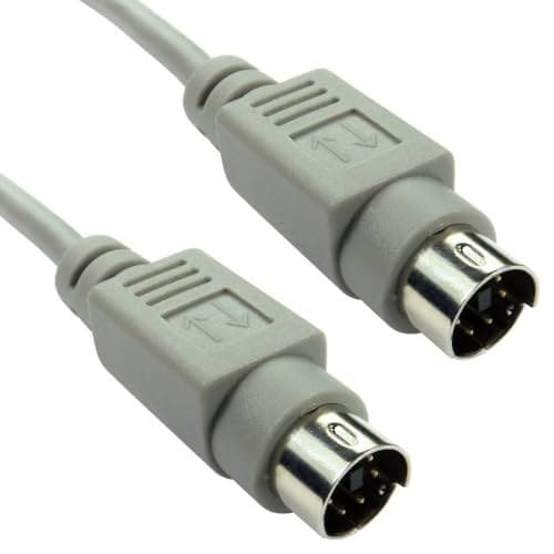 Cables Direct 2m PS/2 Cable in Grey - Image 2