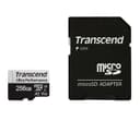 256GB Transcend 340S microSD UHS-I U3 A2 Ultra Performance Memory Card w/Adapter thumbnail 2