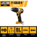 JCB 18V Brushless Cordless Combi Drill Driver - Multi thumbnail 2