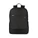 Tucano GLOBAL 2 - Laptop-Rucksack für 15,6 Zoll und MacBook Pro 16 Zoll - Gepolsterte und verstellbare Schultergurte, ergonomischer Rücken und flache Frontveranda - Schwarz, Schwarz, 16, Tagesrucksa - Image 2