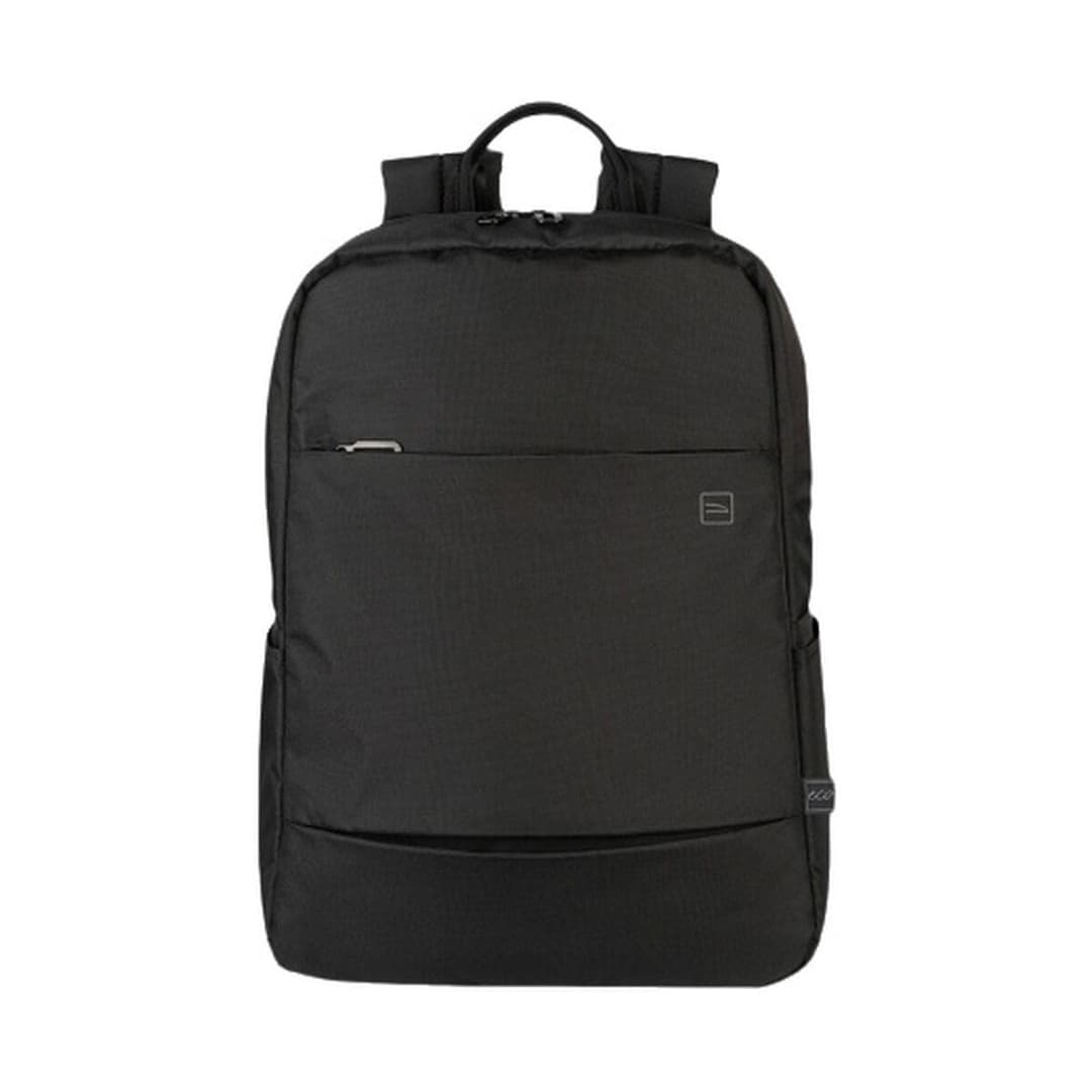 Tucano GLOBAL 2 - Laptop-Rucksack für 15,6 Zoll und MacBook Pro 16 Zoll - Gepolsterte und verstellbare Schultergurte, ergonomischer Rücken und flache Frontveranda - Schwarz, Schwarz, 16, Tagesrucksa - Image 3