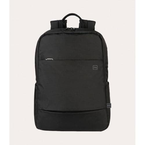 Tucano GLOBAL 2 - Laptop-Rucksack für 15,6 Zoll und MacBook Pro 16 Zoll - Gepolsterte und verstellbare Schultergurte, ergonomischer Rücken und flache Frontveranda - Schwarz, Schwarz, 16, Tagesrucksa - Image 4