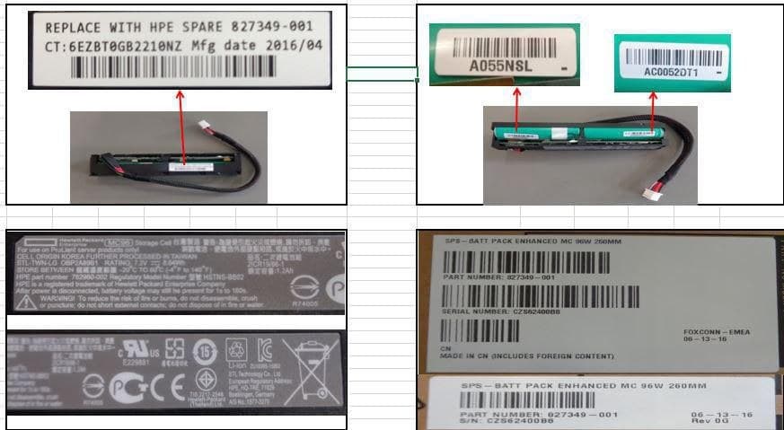 Battery pack Megacell 260mm
