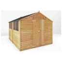 Mercia Wooden Overlap Garden Shed 10 x 8ft thumbnail 1