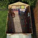 Mercia Wooden Overlap Garden Shed 10 x 8ft thumbnail 4