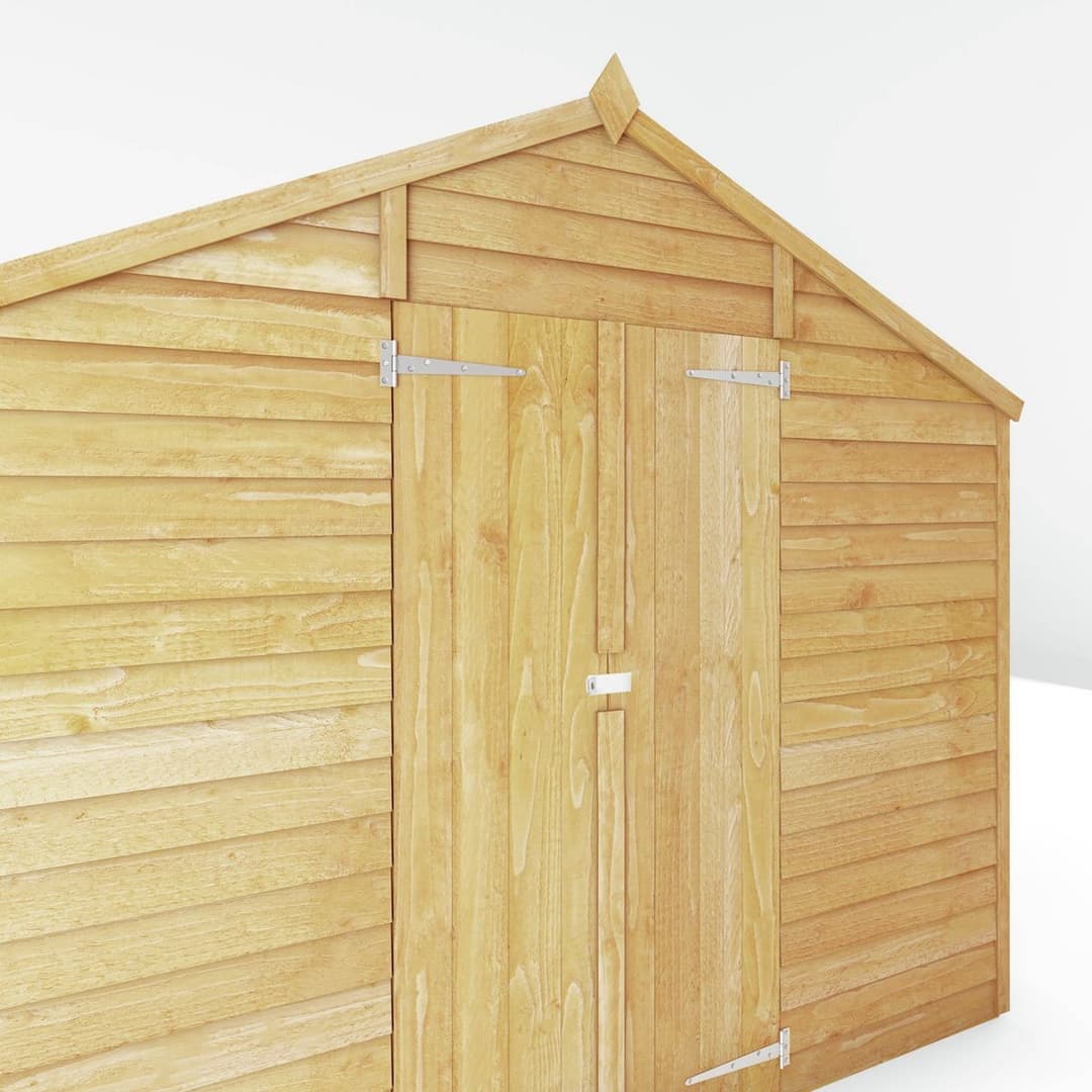 Mercia Wooden Overlap Garden Shed 10 x 8ft - Image 6