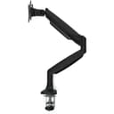 StarTech.com Heavy Duty Desk Mount Monitor Arm - Single VESA Display up to 9kg, Full Motion, Height Adjustable, Aluminium, C-Clamp/Grommet - Black thumbnail 4