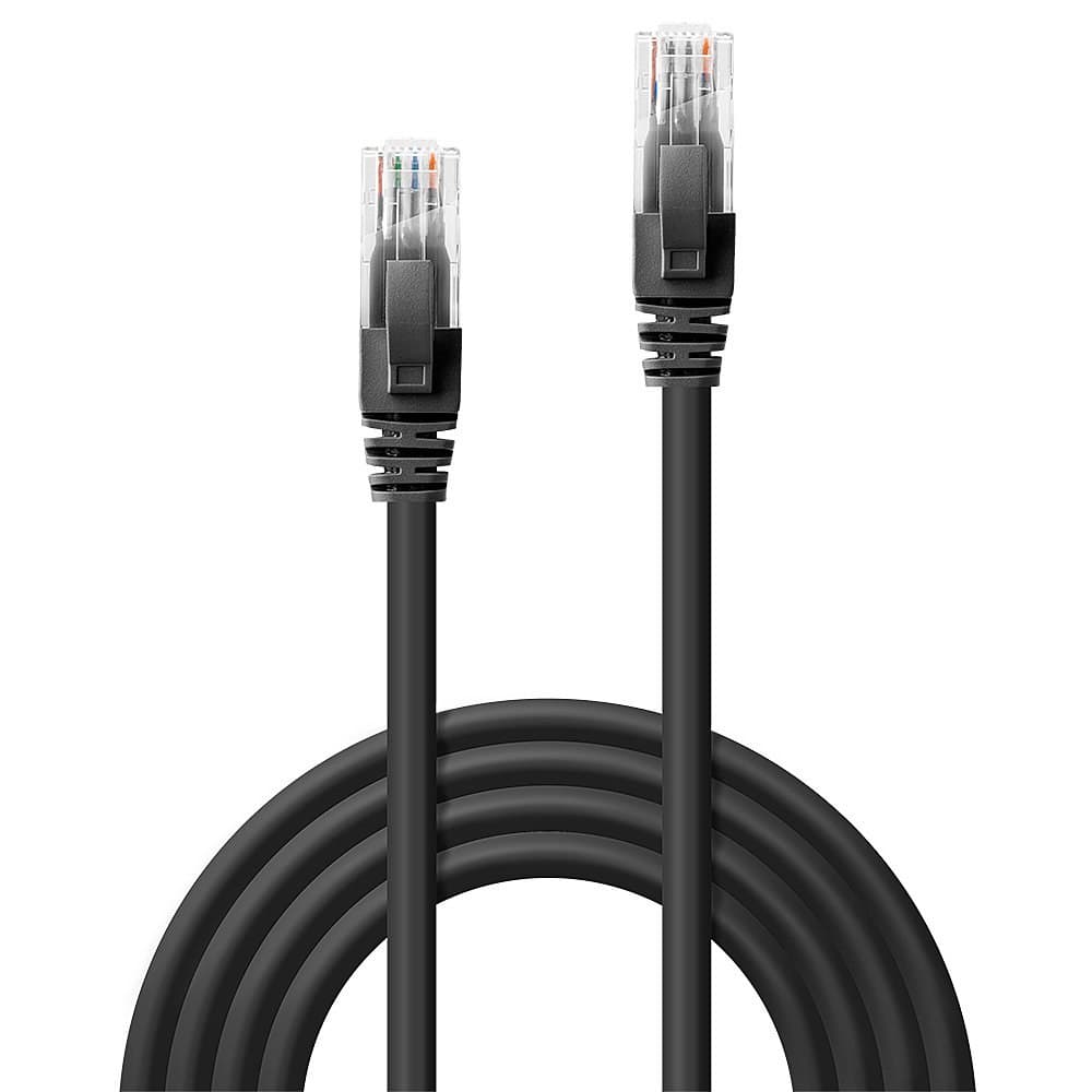 Lindy 30m Cat.6 U/UTP Network Cable, Black - Image 3