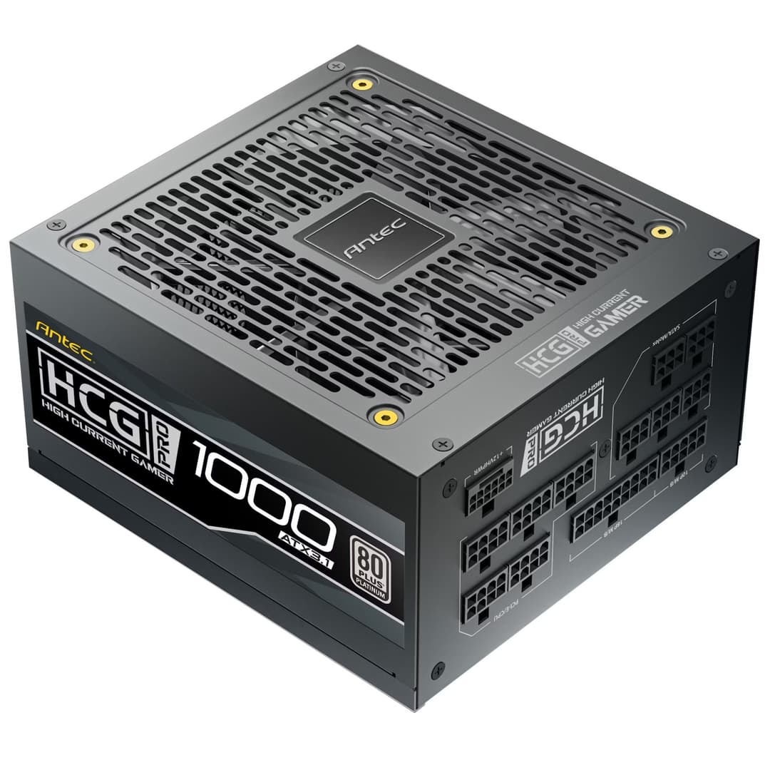 Antec HIGH CURRENT GAMER HCG1000 PRO ATX 3.1 1000W 80PLUS Platinum PSU Power Supply - Image 3