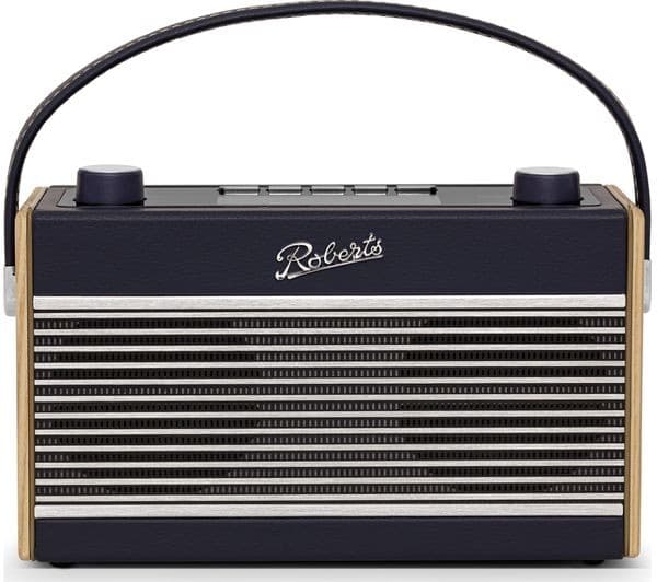 ROBERTS Rambler BT Portable DAB+/FM Retro Bluetooth Radio - Navy Blue - Image 1
