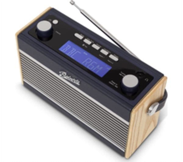 ROBERTS Rambler BT Portable DAB+/FM Retro Bluetooth Radio - Navy Blue - Image 3
