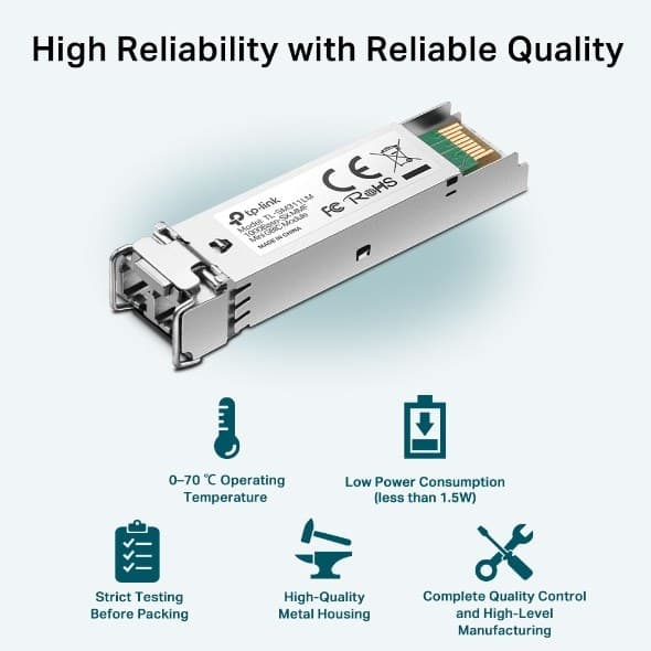 TP-Link SFP 1000BASE-SX LC MiniGBIC Mm - Image 3