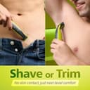 Philips OneBlade Turbo2X Face and Body Electric Trimmer and Shaver - Black thumbnail 3
