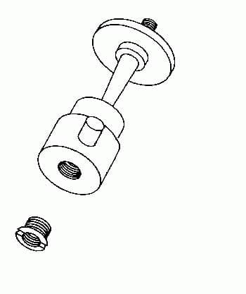 Hama Ball and Socket Head, 30mm tripod Black - Image 2