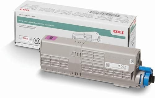 OKI 46490622 Original Toner Cartridge for ES5432, ES5442 & ES5473, 6,000 Pages - Magenta - Image 2