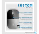 HP Z3700 Wireless Optical Mouse - Silver thumbnail 3