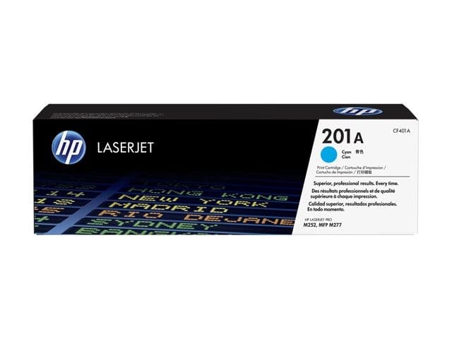 HP 201A - cyan - original - LaserJet - toner cartridge (CF401A) - Image 2