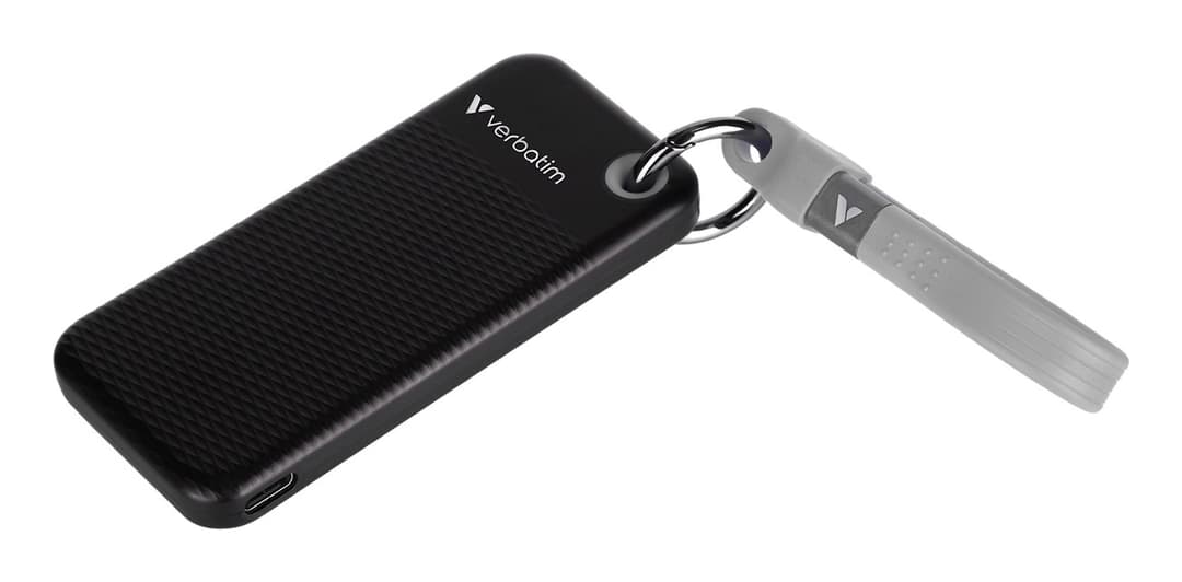 Verbatim Pocket SSD USB 3.2 Gen 2 256GB Black/Grey - Image 2