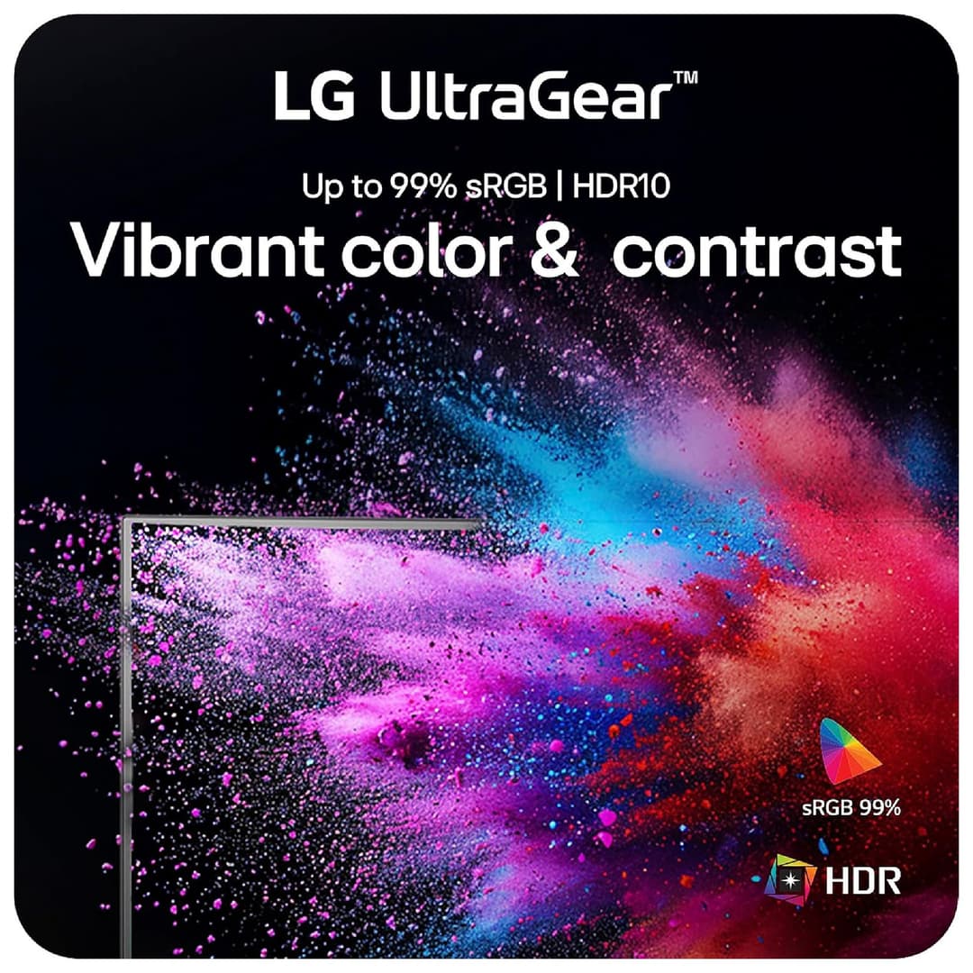 LG UltraGear 32G600A-B 31.5" Quad HD VA 180Hz 1ms AMD FreeSync HDR10 Curved Gaming Monitor - Image 7