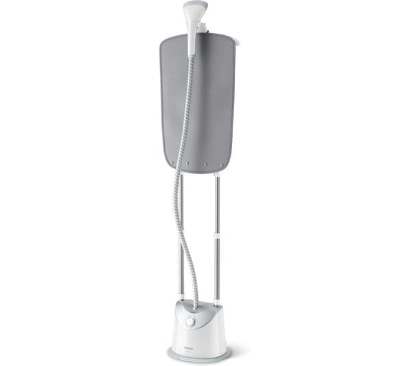 PHILIPS EasyTouch GC487/86 Clothes Stand Steamer - White & Grey - Image 1