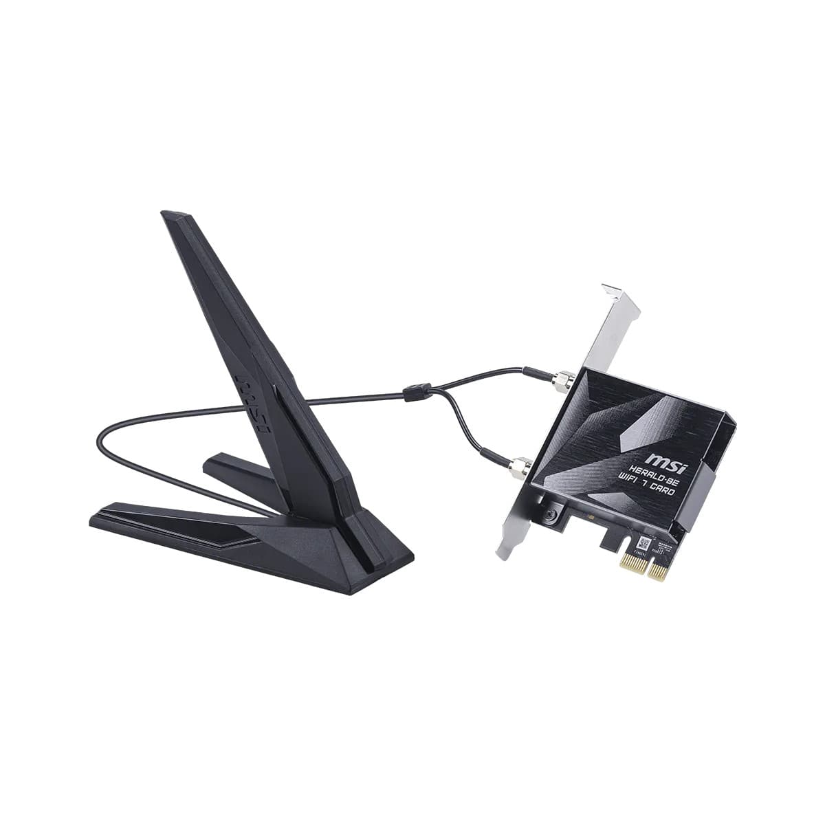 MSI HERALD BE9400 WiFi 7 Tri-Band PCIe x1 Expansion Card