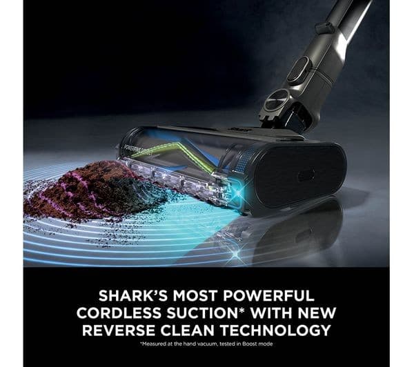 Shark PowerDetect Cordless Pet Vacuum Cleaner IP1223UKTDB - Black - Image 2