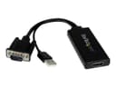 StarTech VGA2HDU VGA to HDMI Adapter Black thumbnail 1