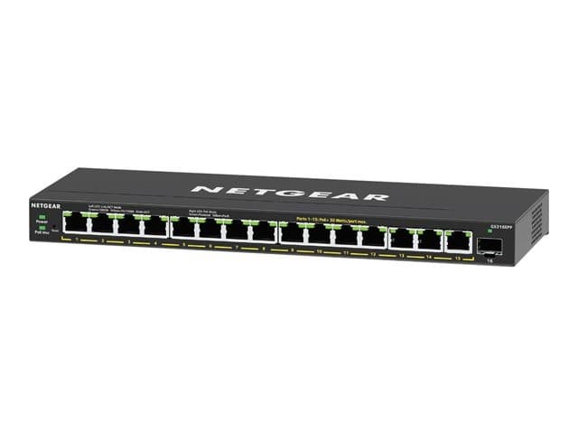 Netgear Plus GS316EPP 16-Port Switch