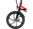 DUCATI MG20 Electric Folding Bike - Black & Red thumbnail 4