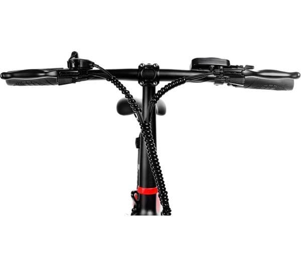 DUCATI MG20 Electric Folding Bike - Black & Red - Image 5