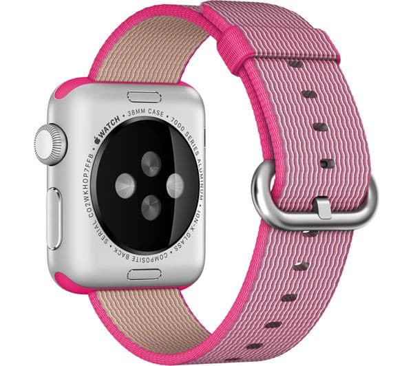 APPLE Watch 38 mm Woven Nylon Band - Pink - Image 1