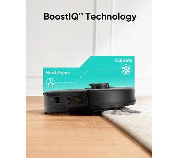 EUFY RoboVac L60 Hybrid Robot Vacuum Cleaner - Black - Image 5