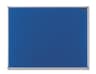 Nobo Basic Fixed bulletin board Blue Felt