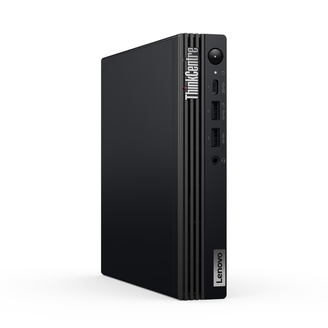 Lenovo ThinkCentre M70q Gen 5 Intel® Core™ i5 i5-14400T 8 GB DDR5-SDRAM 256 GB SSD Windows 11 Pro Mini PC Black - Image 2