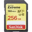SanDisk Extreme 256GB SDXC Memory Card - Yellow thumbnail 1