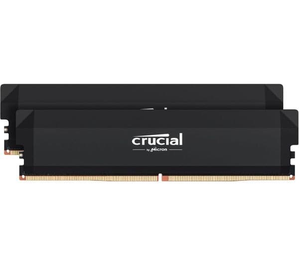 CRUCIAL Pro Overclocking 32 GB 6000 MHz CL36 DDR5 Memory Kit - 16 GB x 2 - Black