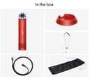 DYSON HushJet Mini Cool Handheld Fan 40W 5 Speed Bladeless 3-in-1 - Carnelian & Sky thumbnail 5
